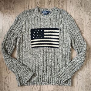 Vintage Polo by Ralph Lauren 100% Cotton Crewneck Sweater
